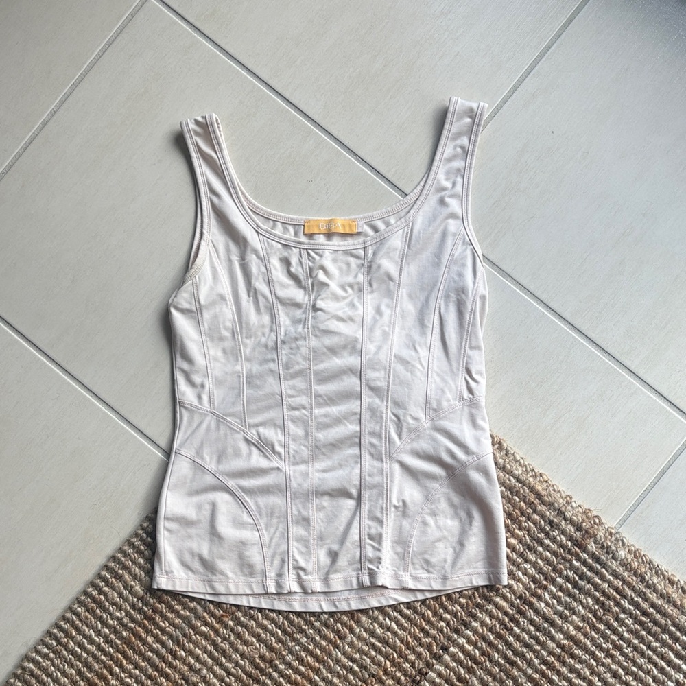 Biba Elegant Pale Pink Tank Top